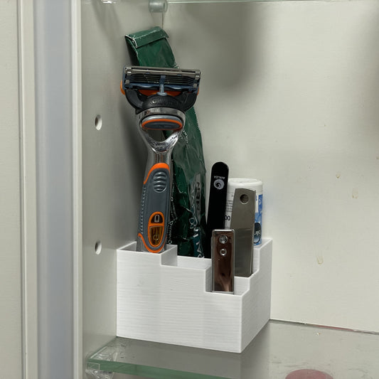 Bathroom Cabinet Organizer with Compartments