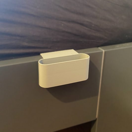 Bedside Organizer Box for Remotes and Glasses