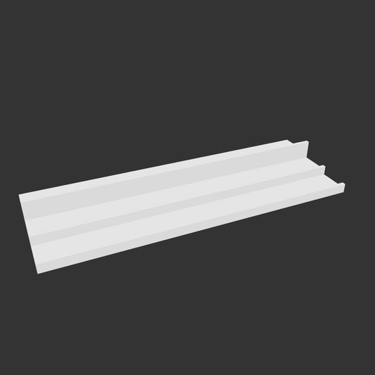 Under Monitor Eyeglasses Tray Holder